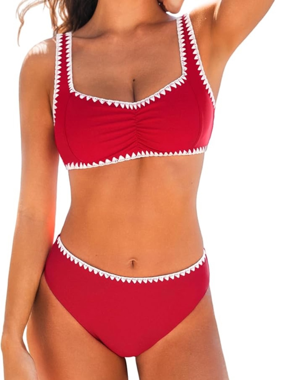 Cupshe womens bikinis sweetheart.